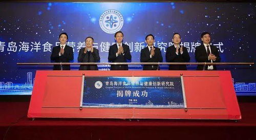 城陽區(qū)搭建海洋經(jīng)濟(jì)新平臺(tái)，青島海洋食品營養(yǎng)與健康創(chuàng)新研究院正式揭牌
